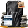 WASSERFELD Cuscino di fango WASSERFELD® XXL per microonde | Cuscino termico di alta qualità | Cuscino terapeutico di fango per collo, spalle, schiena e addome | Cuscino termico di fango contro le tensioni muscolari