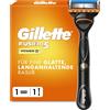 Procter & Gamble Rasoio Gillette da uomo Fusion5 Power con impugnatura e lame ricaricabili