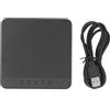 Gistuch Router 4G LTE per tutte le schede SIM europee, 2 porte da 100 Mbit/s, modem, hotspot mobile, viaggio, campeggio, versione con telecamera di sorveglianza