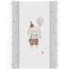 Ceba Baby® Fasciatoio Materassino per lettino - Fasciatoio neonato rigido - 70x50 cm - 2 Cunei - Cuscino Fasciatoio Lavabile per bambine e bambini - certificato Öko-Tex - Coniglietto di Compleanno