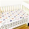 Odot Lenzuolo con angoli Lenzuola Carrozzina Neonato, Lenzuola da Culla Bambino Coprimaterasso, Lenzuola Navicella con Angoli Elasticizzati Lenzuola per Culla (130x70cm,Bianco)