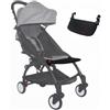 ROMIRUS Poggiagambe di ricambio per passeggino, 21 cm, compatibile con passeggini, carrozzine e accessori YOYO2 YOYO+