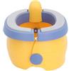 Generic Vasino da Viaggio Pieghevole per Bambini, Ergonomico, Installazione Facile, Struttura Robusta e Stabile, Riutilizzabile, Vasino da Viaggio di Emergenza per Bambini, Morbido
