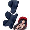 Pzuryhg Supporto per la testa del seggiolino auto per neonati, supporto per testa e corpo, cuscino extra morbido per seggiolini auto, passeggino, carrozzina, lettino, cuscino di supporto per testa e corpo per