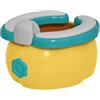 Mimoqk Childrens Portable Toilet Seat, Cute Pumpkin Shape Lightweight Potty Chair, Non-Slip Training Seat, for Kids Ages 2-6, Camping Baby Supplies for Travel and Home, 11.02x9.45x6.5 Inches