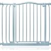 Safetots Cancelletto di Sicurezza con Parte Superiore Incurvata, 80cm - 89cm, Grigio Opaco, Montaggio a Pressione, Cancelletto per Bambini per Porte, Corridoi e Spazi Stretti, Barriera di Sicurezza
