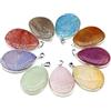 QSLLER 4pcs Cristalli Naturali Agata Pietra Charms Grandi Dimensioni Goccia D'acqua Pendenti Per Gioielli Fare Collane FAI DA TE Orecchini Accessori