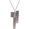 NOWAR FACTORY JEWELS MADE FROM BOMBS NOWAR FACTORY Collana Donna Ciondolo Bamboo Alluminio Riciclato da Ordigni Bellici, Fatta a Mano in Laos, Nichel Free, Lunghezza 45 cm, Regalo Donna Originale