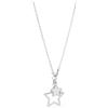 S'Agapõ Collana Girocollo Donna, Collana Donna in Acciaio con Simbolo Stella | Collezione Moonlight - SML04