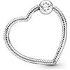 Pandora - Braccialetto argento sterling Non un gioiello Moments Donna, Argento, One Size - 399505C00