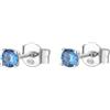 Brosway Orecchini Donna, Orecchini a Lobo in Argento e Freedom Blue | Collezione FANCY - FFB38
