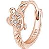 Rosato Mono Orecchino Donna In Argento | Collezione Allegra - RZO055