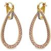 Rue des Mille Orecchini goccia donna Rue des Milles ORZ-014 M2 AU Argento 925 con zirconi