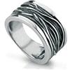 gioiellitaly Anello argento 925 uomo fascione argento brunito gioielli uomo made in italy (22)