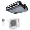 Mitsubishi Electric Climatizzatore Mitsubishi Electric Inverter Canalizzabile Canalizzato Sez-M71da 24000 Btu Senza Comando Infrarossi