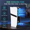 IINE Ventola di raffreddamento IINE PS5 Pro per disco PS5 Pro e digitale, ventola a 2 velocità, controllo automatico e raffreddamento intelligente