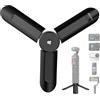 LKTOP Pocket 3 Mini treppiede per fotocamera DJI Go Pro, supporto portatile piccolo treppiede portatile, supporto pieghevole con filettatura 1/4 per treppiedi, compatibile con insta360 X5/X4/X3/DJl