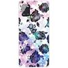 MUTOUREN Cover per Samsung Galaxy A31 Custodia in Silicone TPU Trasparenti Ultra Sottile Antigraffio Antiurto Protettivo Case con Pellicola Proteggi Schermo, Cielo Stellato e Crisantemo