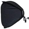 DynaSun Softbox Bank Pieghevole Portatile EasyFolder DynaSun SB1009 50x50cm con Slitta Hot shoe per Flash