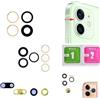 Expert-mobiles -LENTE FOTOCAMERA POSTERIORE Compatibile per IPHONE 12/12 MINI/12 PRO/12 Pro MAX/13/13 MINI/13PRO/ 13 Pro MAX/14/14 PRO/14 Pro Max (14/14 Pro)