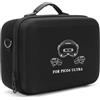 Generico Per PICO4 ULTRA VR Organizer Borsa a tracolla Borsa a tracolla Borsa protettiva Accessori per cuffie VR Borsa da trasporto Borsa a tracolla singola (Black)
