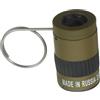 Angoily Monoculare Tascabile Mini 2.5x 17, 5mm Metallo Plastica | Anello Integrato per Dito, Messa a Fuoco Rotante, Visione a Lunga Distanza 8 M/600 M, Khaki Leggero