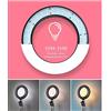 hdfj12142 16CM / 6 pollici 3 modalità di luce e 10 luminosità telefono squilla lume dimmerabile anello led per fotografia video Youtube