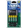 VARTA Caricabatterie Varta USB Quatro 57652 + 4 batterie AA 2100 mAh