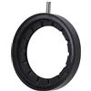 Shuoshenm Diaframma con apertura a iride regolabile da 1,5 a 25 mm, diaframma per fotocamera con 14 lamelle, diaframma ottico in lega di alluminio di alta qualità per fotocamere DSLR e