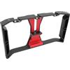 Tbest Phone Video Cage Smartphone Video Rig Stabilizer Grip per Registrazione Video Cinematografica in Diretta