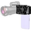Generisch Adattatore telescopico per cellulare | montaggio su area del telefono | supporto adattatore telescopico compatibile con binocolo, monoculare telescopio astronomico, gioco del ridicolo, microscopio