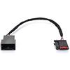 Bestycar Adattatore per cablaggio USB Media Hub adatto per Ford SYNC 2 a SYNC 3 (GEN 2A) SYNC 3 Retrofit Adattatore di cablaggio Hub USB