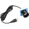 Kikumi Fotocamera per Telescopio Trasparente 11 × 9 × 7 Telescopio da 1,25 Telecamera per Oculare Elettronico Digitale per Porta USB per Astrofotografia