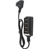 Tomantery Il Cavo Sdoppiatore D Tap Maschio a 4 Femmine Alimenta in Modo Efficiente 4 Accessori Ideale per Ricevitori Wireless, Monitor per Auto per Batterie Matsushita Port
