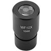 TOPINCN Oculare per Microscopio per Lente Oculare Biologica WF10X 16 Mm, Immagine Chiara, Protezione della Vista, per Ricercatore di Laboratorio