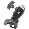 DynaSun FH35RB Supporto Adattatore Orientabile Professionale per Flash a Slitta Standard Hot Shoe con Aggancio a Supporto Cavalletto Stativo ed Inserto per Ombrello
