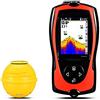 VCHICS Telecamera subacquea per la pesca, Finder a colori del Fish Finder Sonar Sonar Visivo Visivo Visivo Underwater Finder subacqueo per la pesca in kayak su lago ghiacciato(Charging wireless)