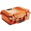 Peli 1450 Valigia Protettiva Rigida Resistente Agli Urti, IP67 Impermeabile e a Prova di Polvere, Capacità di 15L, Prodotto In Germania, Senza Schiuma, Colore Arancione