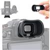 Kiorafoto Mirino in silicone morbido per fotocamera Oculare di ricambio per Panasonic Lumix DC-GH6 DC-GH5S DC-GH5 DC-GH5 Protezione per ombretti EVF Sostituisce Panasonic 4YE1A561Z