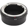 Zunate Adattatore per Montaggio Obiettivo, Anello Adattatore per Montaggio Obiettivo per Contax, per Obiettivi Yashica CY YC, per G1 G2 G3 GF1 GF2 GF3 GH2 G10 G11 G12, ecc., per E P1 E