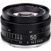 ZGWKMAC Obiettivo a fuoco manuale for ritratti Full Frame, standard, con ampia apertura, F1.7, in metallo, compatibile con fotocamere reflex Canon EOS EF M42 e Nikon F.(Canon EF)
