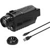 Generic Dispositivo di visione notturna per osservazione scura bassa all'aperto, viaggi, caccia, osservazione di animali con CMOS da 5 megapixel fino a 24 megapixel interpolato 5X digitale 3.0M- ABS Materiale