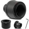 Astromania Adattatore da obiettivo T T2 a Fuji FX e adattatore telescopio da M42 a 1,25 (attacco a T) - vite universale per X-T1 X-A1 X-E2 X-M1 X-E1 X-PRO1