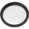 BROLEO Filtro per Obiettivo Fotocamera a Strisce Blu, Elevata Trasmissione della Luce, Filtro a Strisce Blu, Resistente all'usura, Eccellente Chiarezza per la Fotografia Notturna (52 mm)
