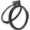 FILFEEL Portaobiettivo in Alluminio con Anelli Adattatori a Rapido per Obiettivi Grandangolari, Prime e Zoom - 72 Mm (67 mm)