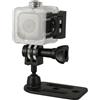 Denash Mini Fotocamera Sportiva, Supporto Mini Fotocamera Scheda di Memoria da 128 GB Multifunzionale 300 MAh Impermeabile per Esterni