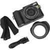 Plyisty HD Digital Camera, 16x Zoom Smart Digital Camera Anti Shake Face Funzione di Abbellimento per il Viaggio (BLACK)