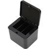 Tonysa Caricabatteria Rapido per Batteria Intelligente per Action Camera, Caricabatteria a Tripla Carica con Display LCD, Caricabatteria a Tre Porte