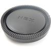 vhbw coperchio per corpo macchina compatibile con Sony Alpha NEX-F3, NEX-7, NEX-C3, NEX-VG10, NEX-6, NEX-5R fotocamera, DSLR - plastica nero
