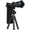 Telescope Telescopi Monoculari Teleobiettivo 22x Telescopio Ottico Con Lente UV Telefono Cellulare Esterno Con Treppiede E Clip Universale Per Telefono Samsung Galaxy HTC E Altro,Blue